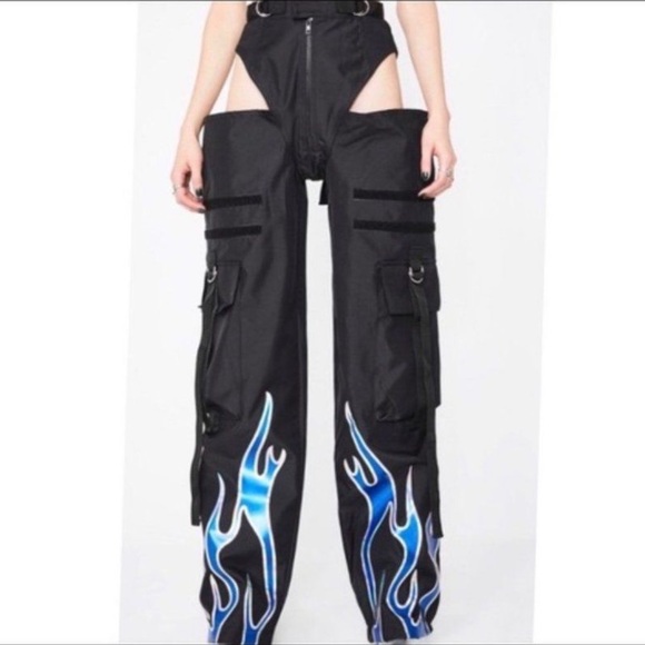 Namilia x Dolls Kill Panty Trousers - Picture 2 of 4